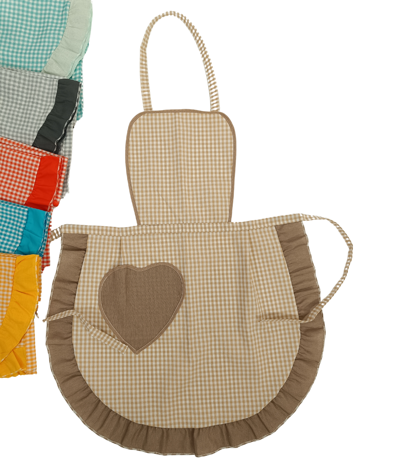 GREMBIULE PETT GRE019 CUORE 60X80 Tellini S.r.l. Ingrosso Abbigliamento